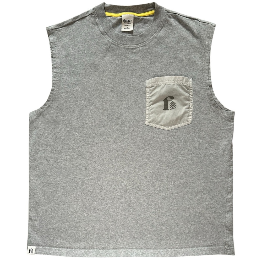 Bonobos Men's Gray Sleeveless Tee Tank Top Muscle Shirt Cotton Size Medium
